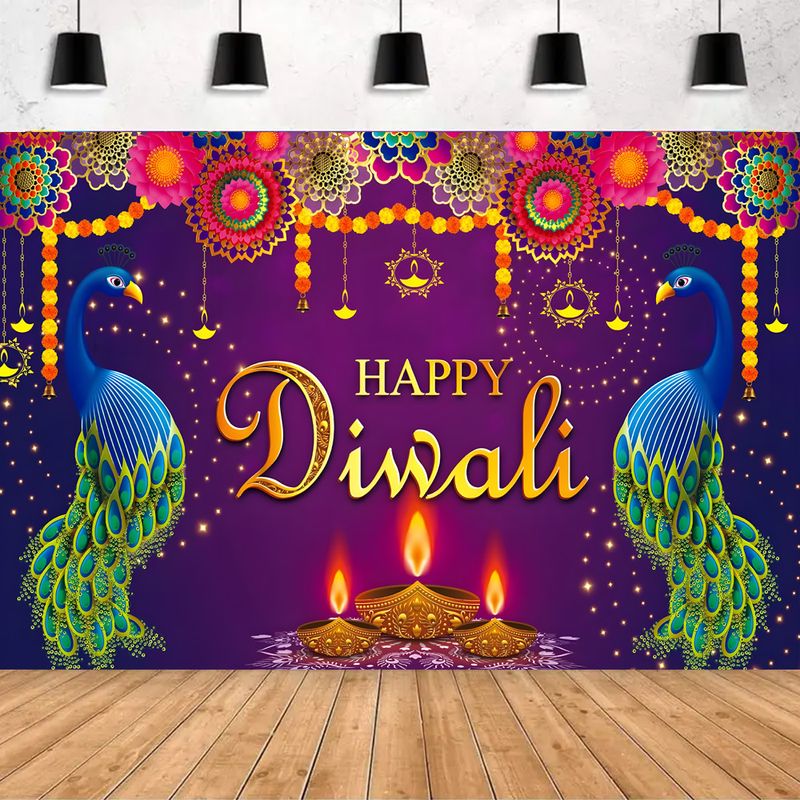 VIKAMA Happy Diwali Backdrop F - огляд і ціна Lighting Decoration For Diwali