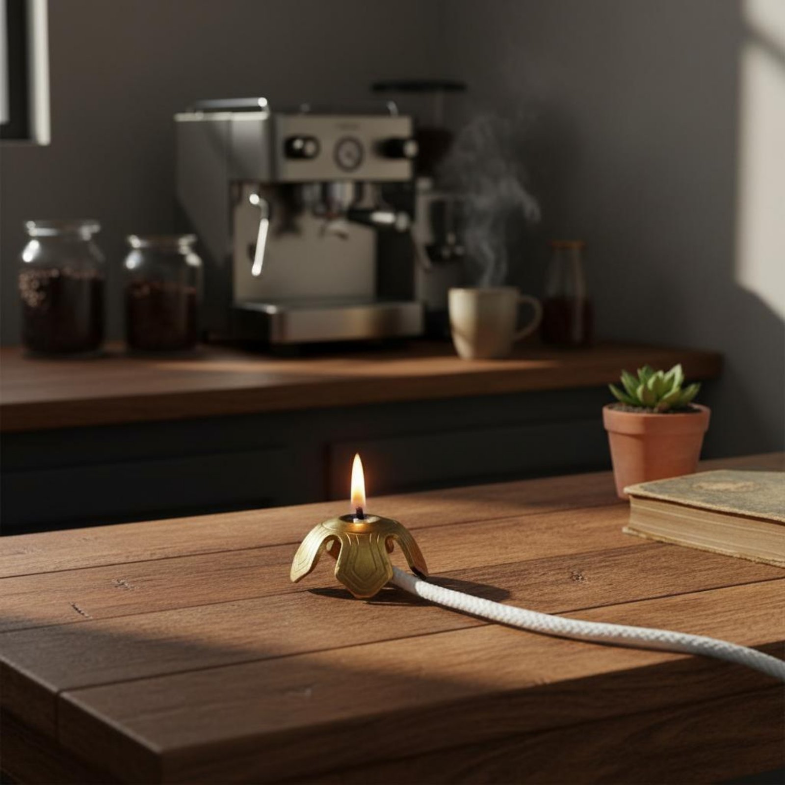 Oil Lamp Wick Holder Decorativ - огляд і ціна Lighting Decoration Stand