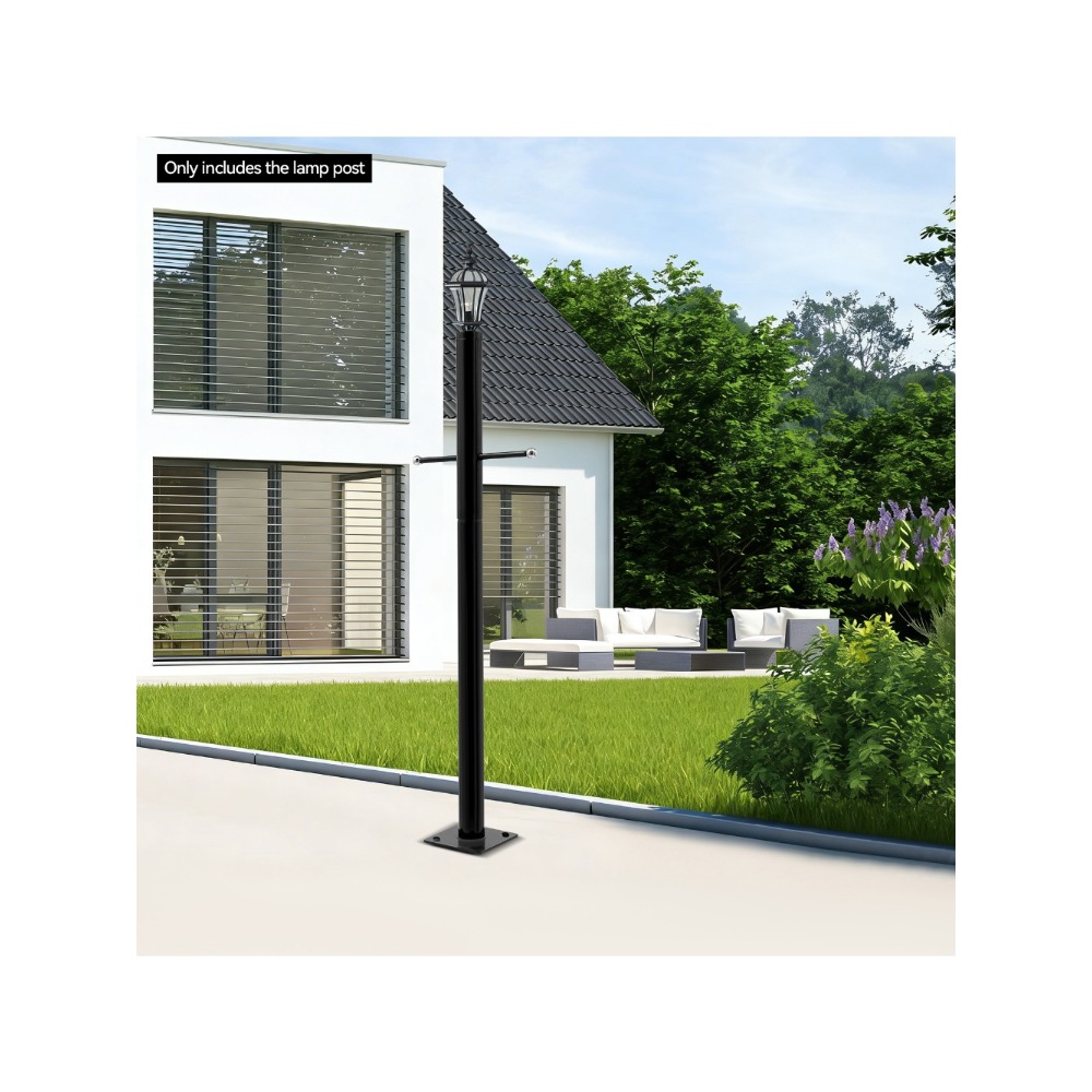 2.5m Split Street Light Pole - - огляд і ціна Lighting Decor Outdoor