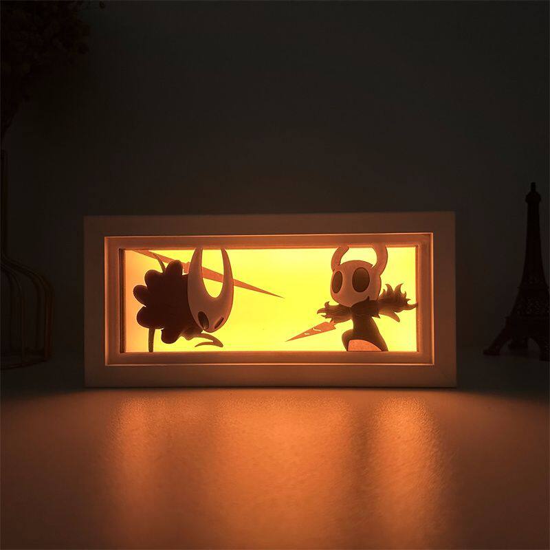 Hollow Knight Paper Cut Light  - огляд і ціна Decor Lighting Fans
