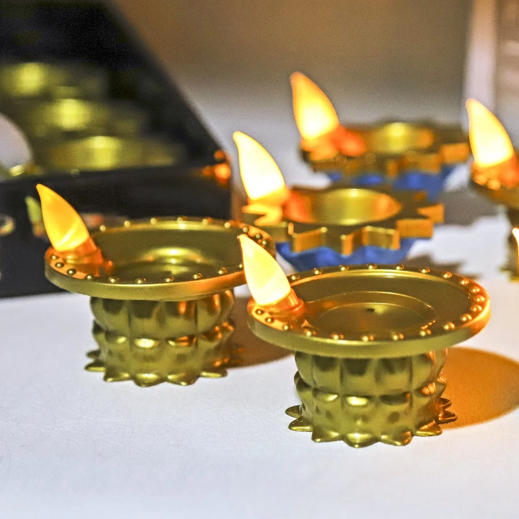 LED Candle Lamp Diwali Simulat - огляд і ціна Lighting Decoration For Diwali