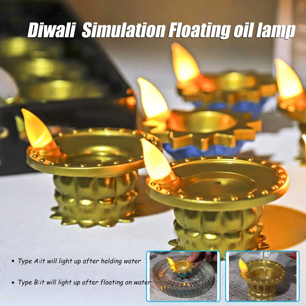 LED Candle Lamp Diwali Simulat - огляд і ціна Lighting Decoration For Diwali