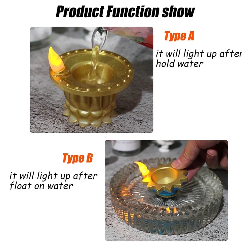 LED Candle Lamp Diwali Simulat - огляд і ціна Lighting Decoration For Diwali