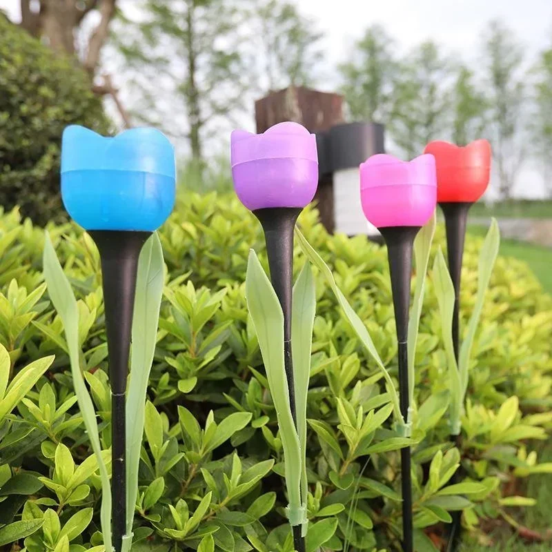 1Pcs Garden Tulip Flower Shape - огляд і ціна Lighting Decoration Stand