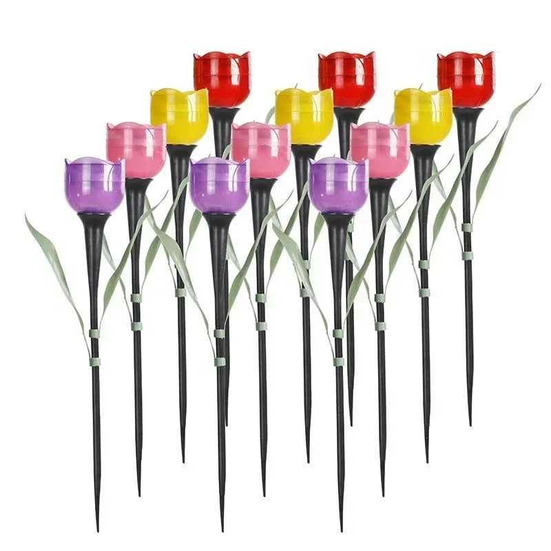 1Pcs Garden Tulip Flower Shape - огляд і ціна Lighting Decoration Stand