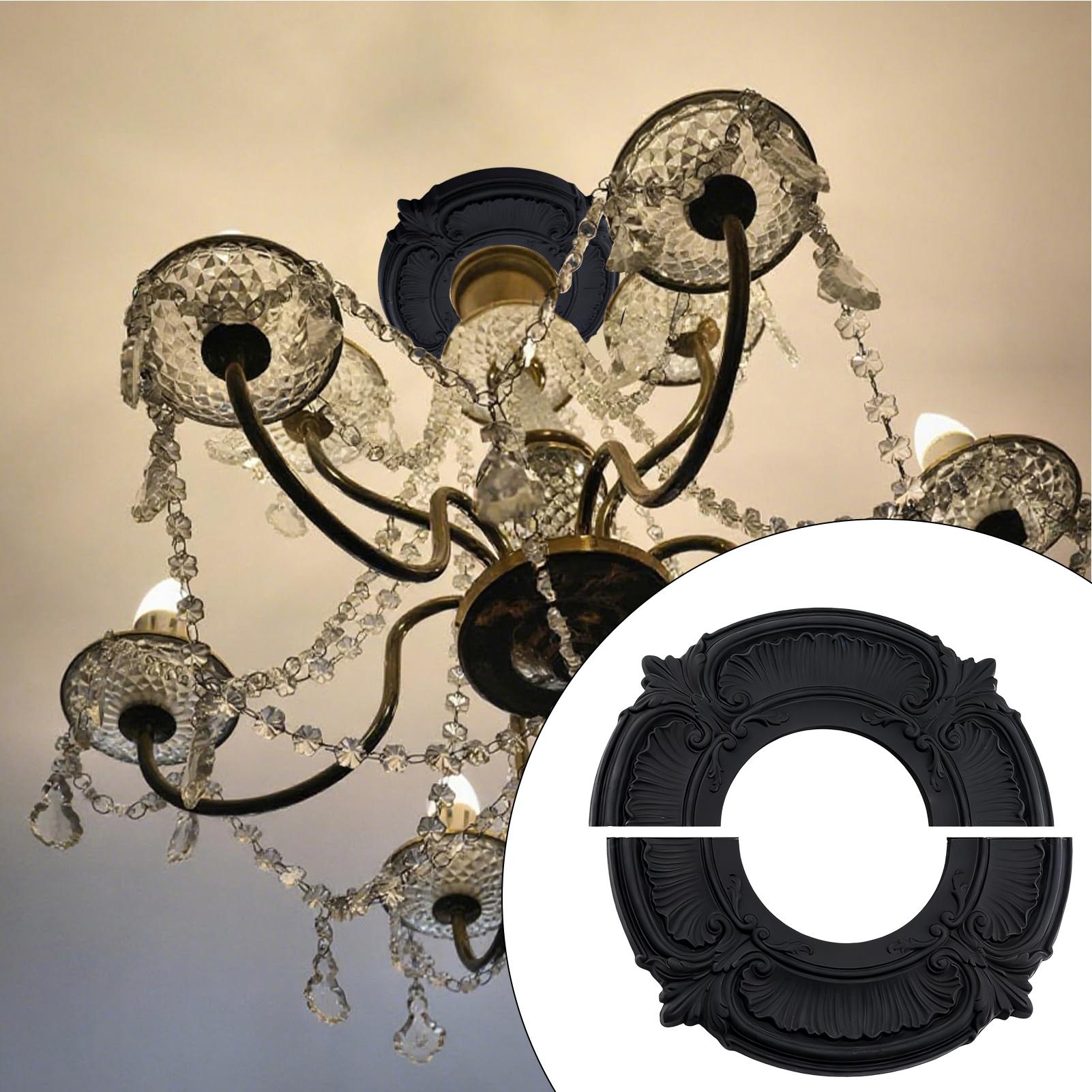 Black Split Ceiling Light Meda - огляд і ціна Decor Lighting Fans