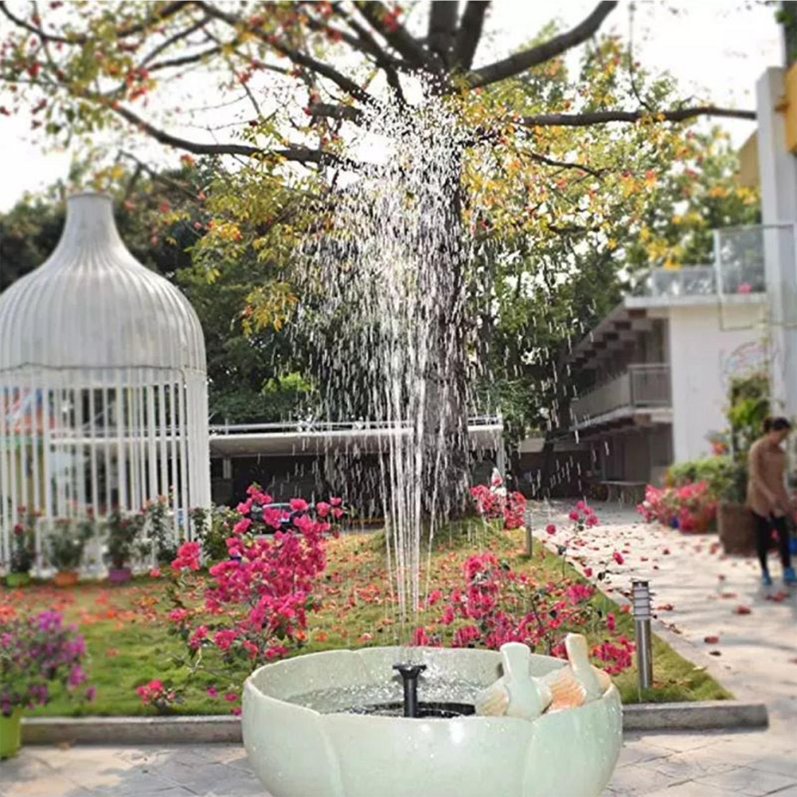 Fountain Pump Solar Adjustable - огляд і ціна Up Lighting Decor