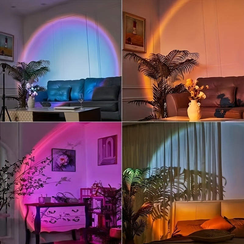 1pc Vibrant Sunset Projection  - огляд і ціна Sunset Lamp Projection