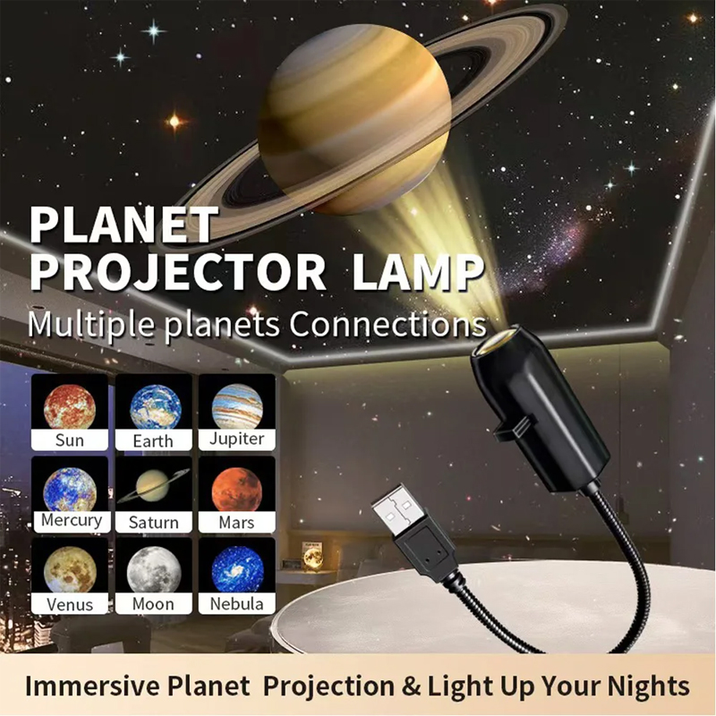 USB Ceiling Moon Earth Project - огляд і ціна Sunset Lamp Projection