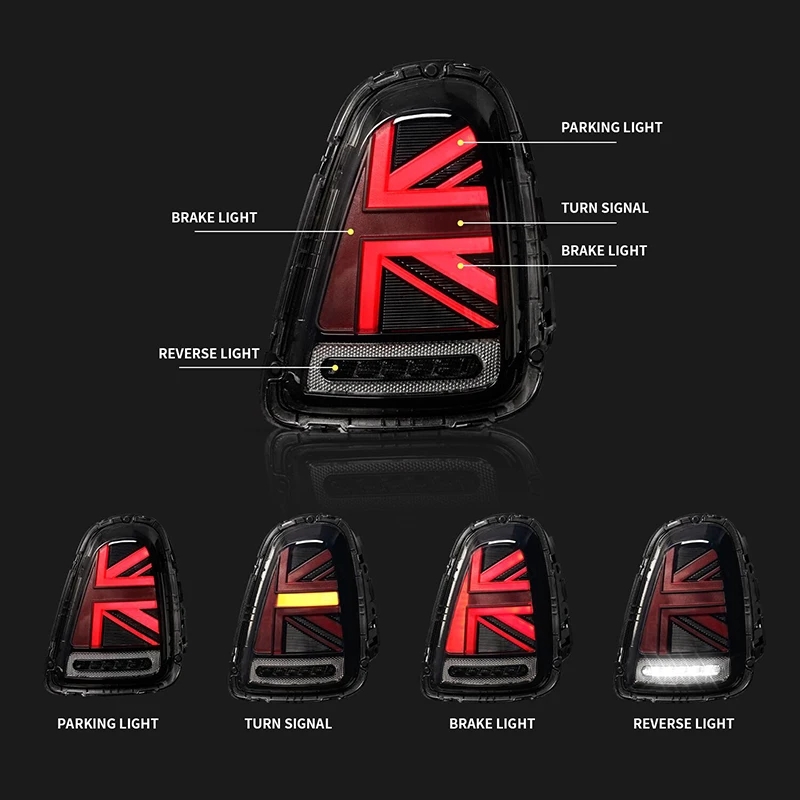 2PCS Full LED Tail Lights For  - огляд і ціна Union Lighting & Decor