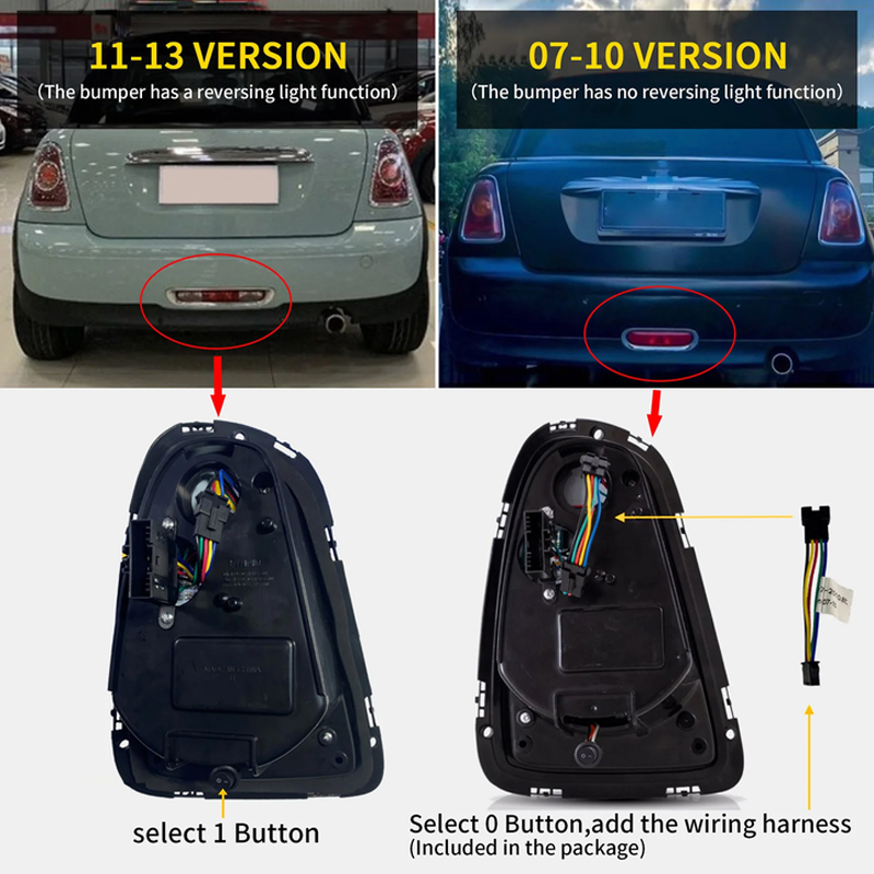 2PCS Full LED Tail Lights For  - огляд і ціна Union Lighting & Decor
