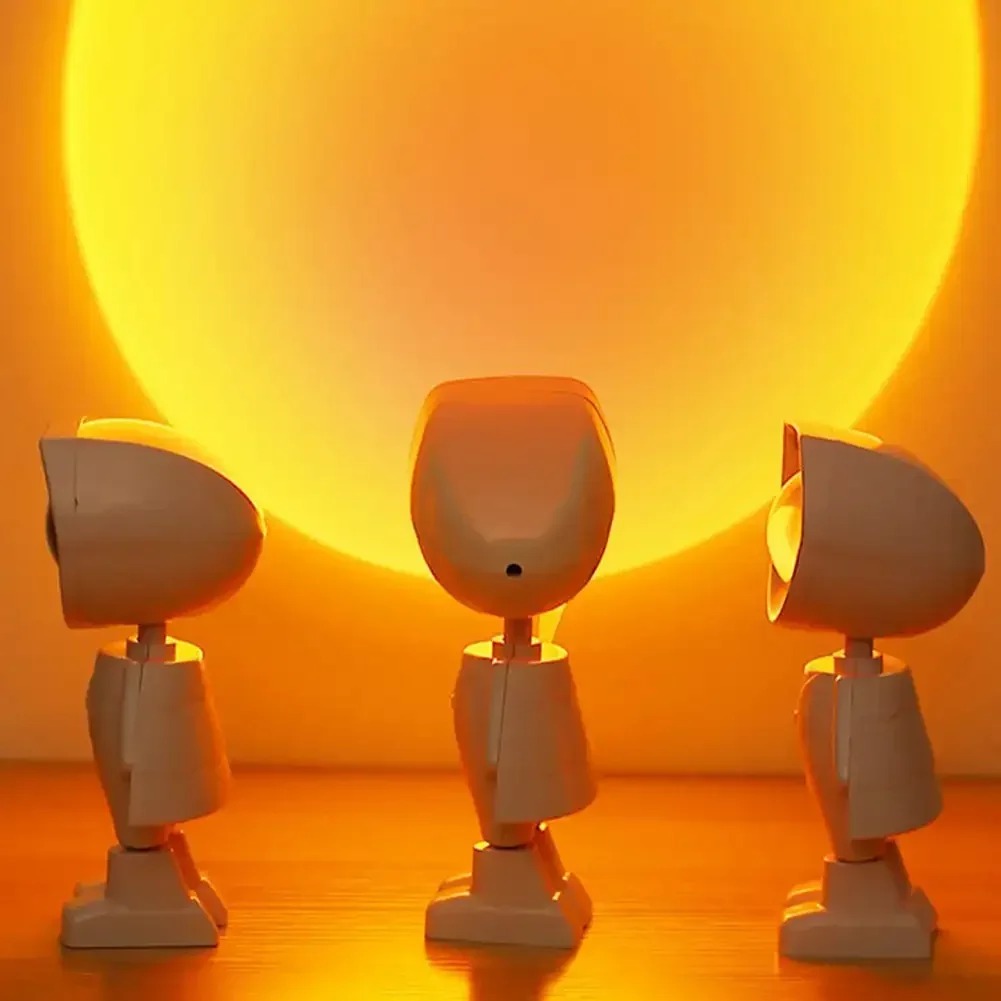 Astronaut Robot Rainbow Projec - огляд і ціна Sunset Lamp Projection