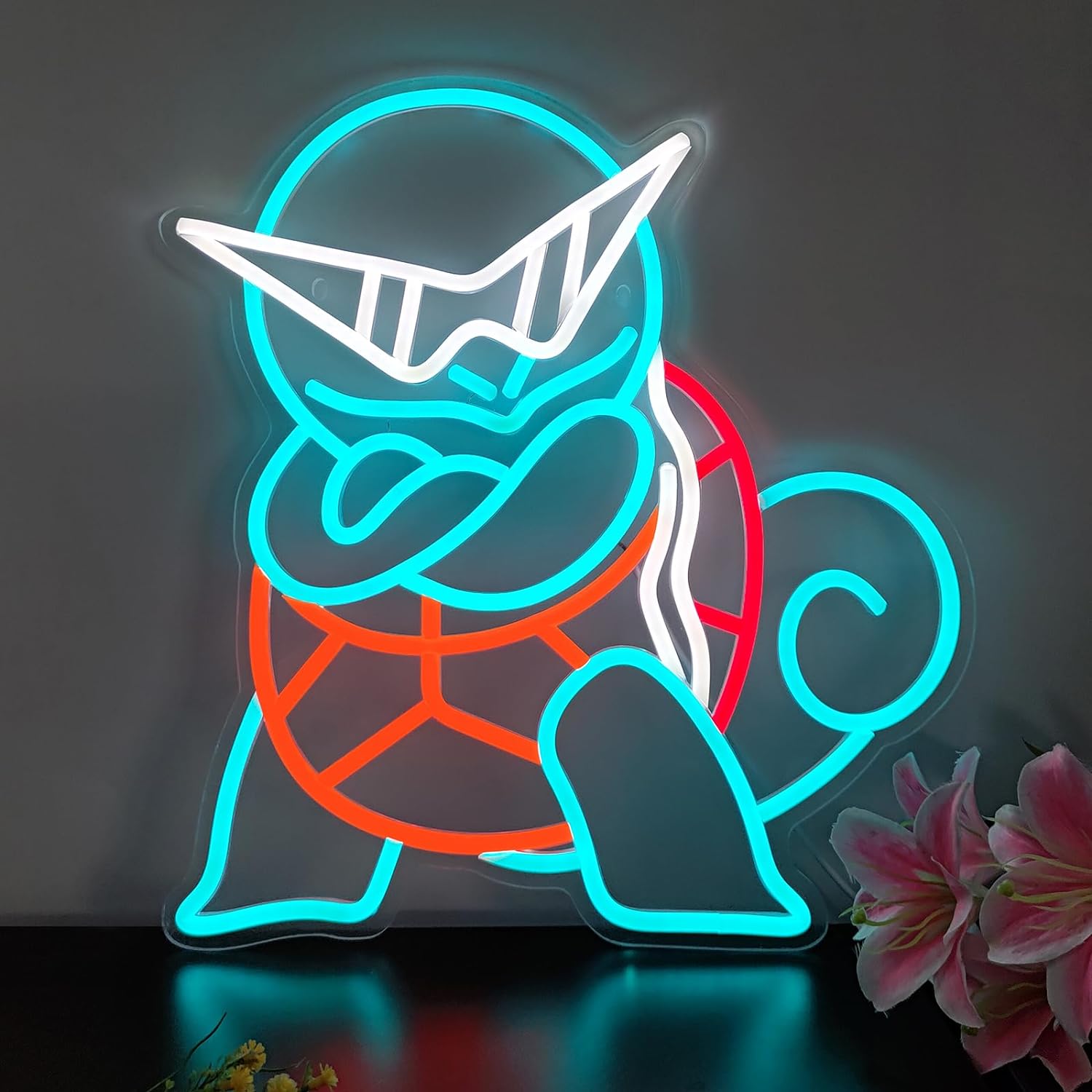 Pokemon Squirtle Neon Sign LED - огляд і ціна Decor Lighting Fans