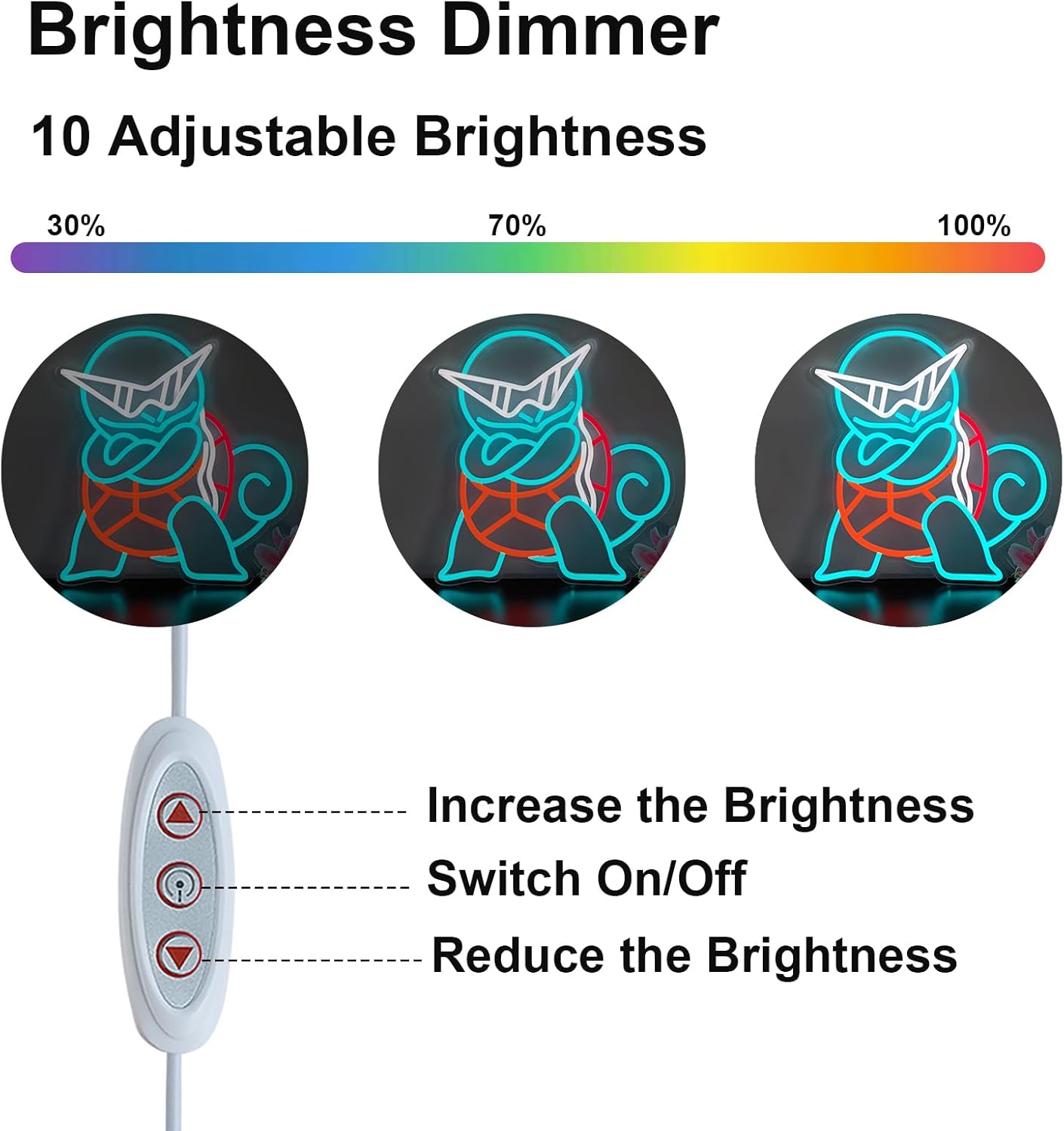 Pokemon Squirtle Neon Sign LED - огляд і ціна Decor Lighting Fans