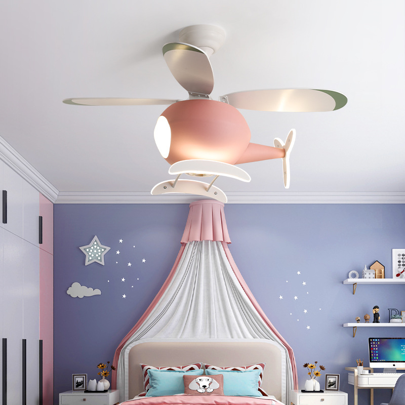 Modern Creative Cartoon Plane  - огляд і ціна Decor Lighting Fans