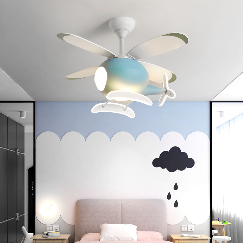 Modern Creative Cartoon Plane  - огляд і ціна Decor Lighting Fans