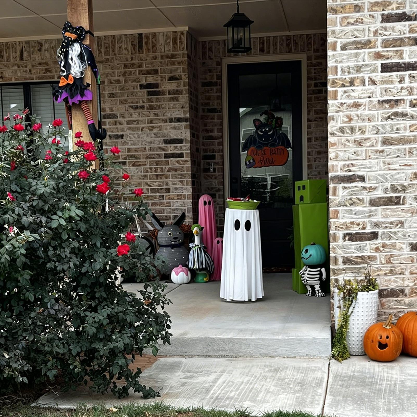 Halloween Ghost Decorations Ou - огляд і ціна Lighting Decoration Stand