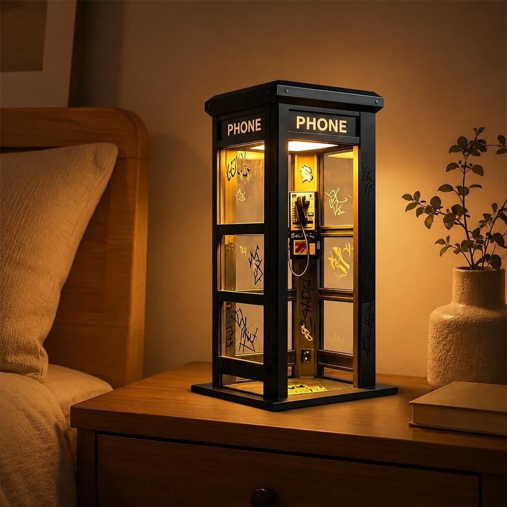 Vintage London Telephone Booth - огляд і ціна Lighting Decor For Home