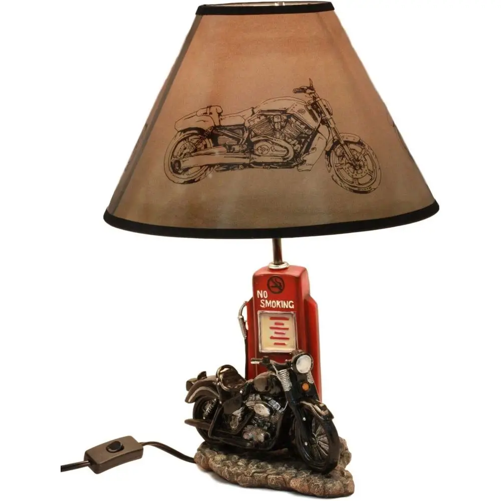 Vintage Retro Black Motorcycle - огляд і ціна Decor Lighting & Decor Fires Photos