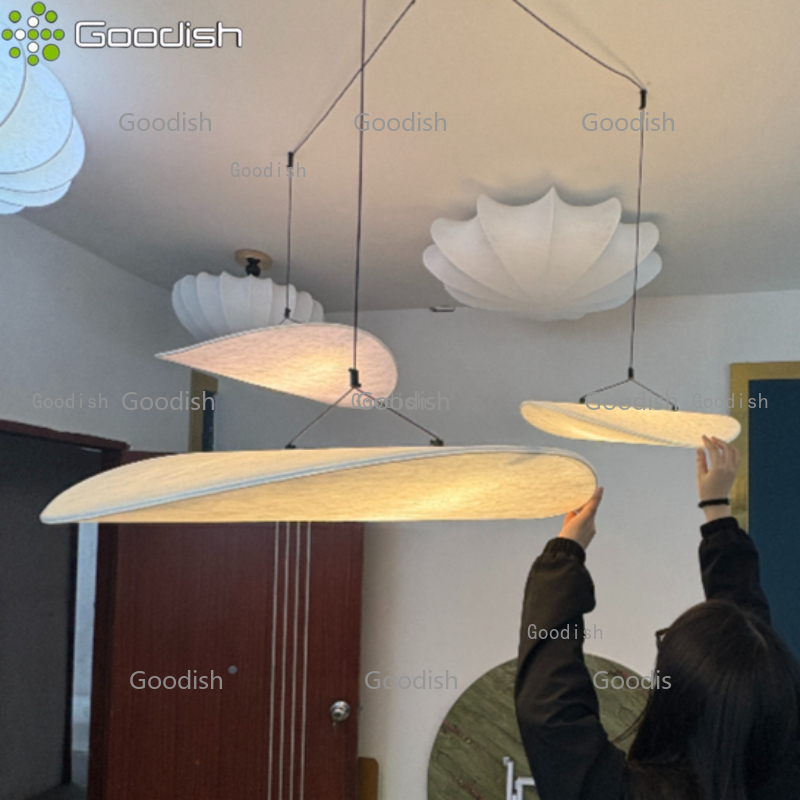 Wabi Sabi LED Silk Pendant Lig - огляд і ціна Japanese Lighting Decor