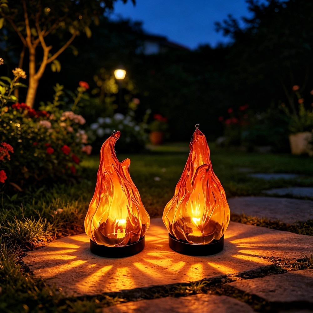Solar Flame Hanging Lantern Li - огляд і ціна Lighting Decor Outdoor