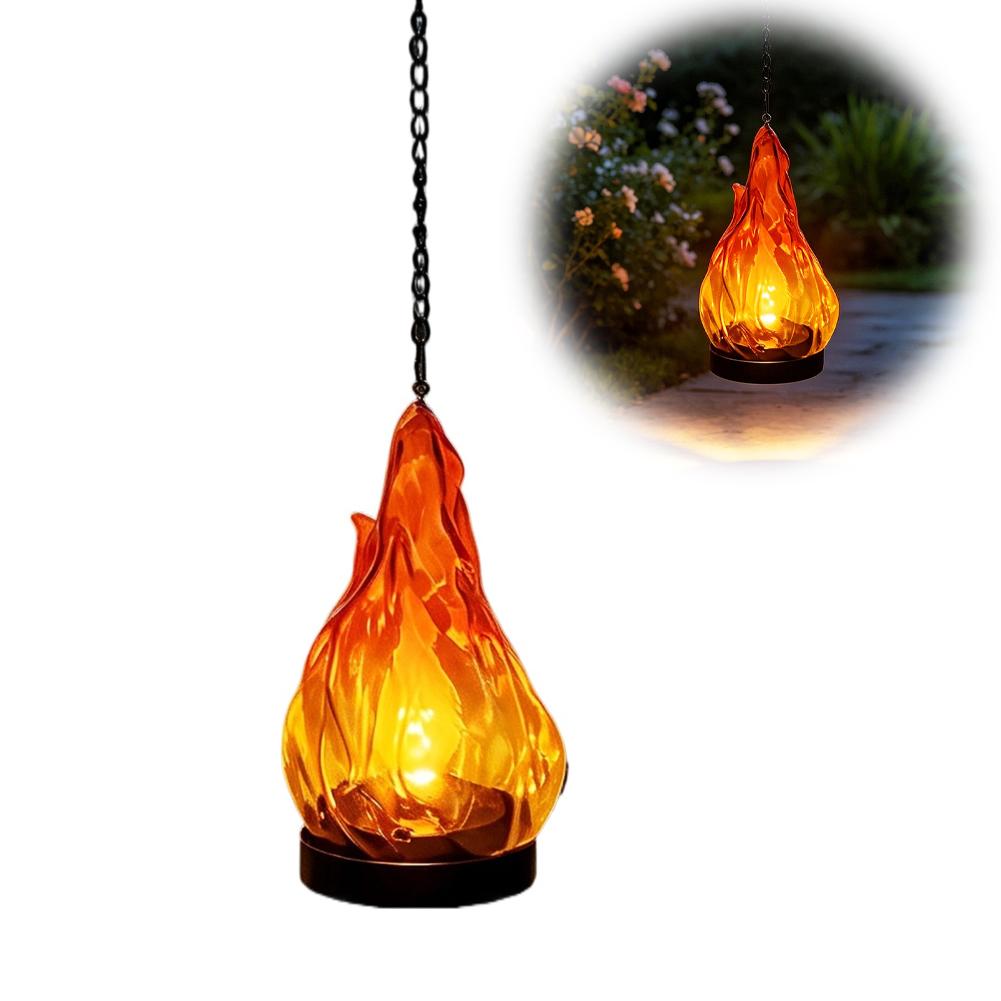 Solar Flame Hanging Lantern Li - огляд і ціна Lighting Decor Outdoor