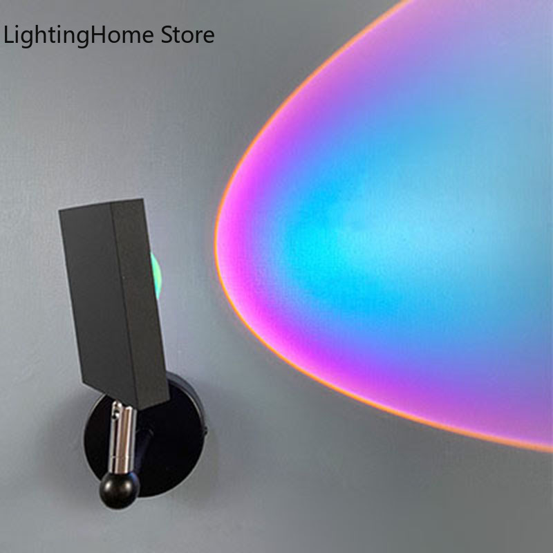 Sunset Rainbow Projection Wall - огляд і ціна Sunset Lamp Projection