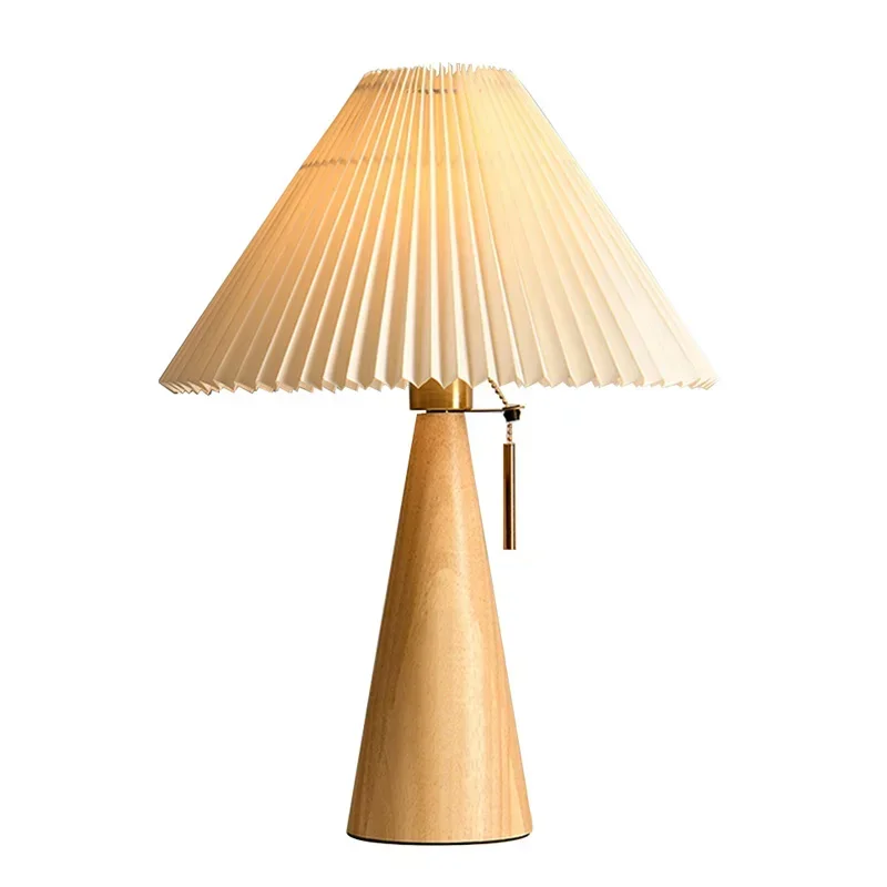 Retro Pleated Table Lamp Nordi - огляд і ціна Lighting Decor For Home