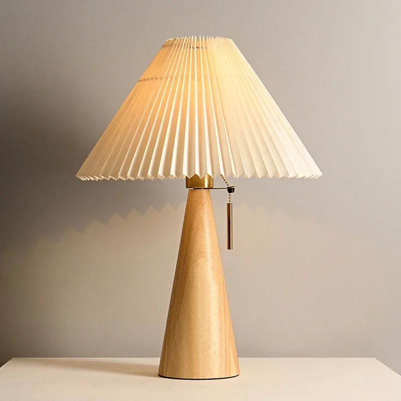 Retro Pleated Table Lamp Nordi - огляд і ціна Lighting Decor For Home