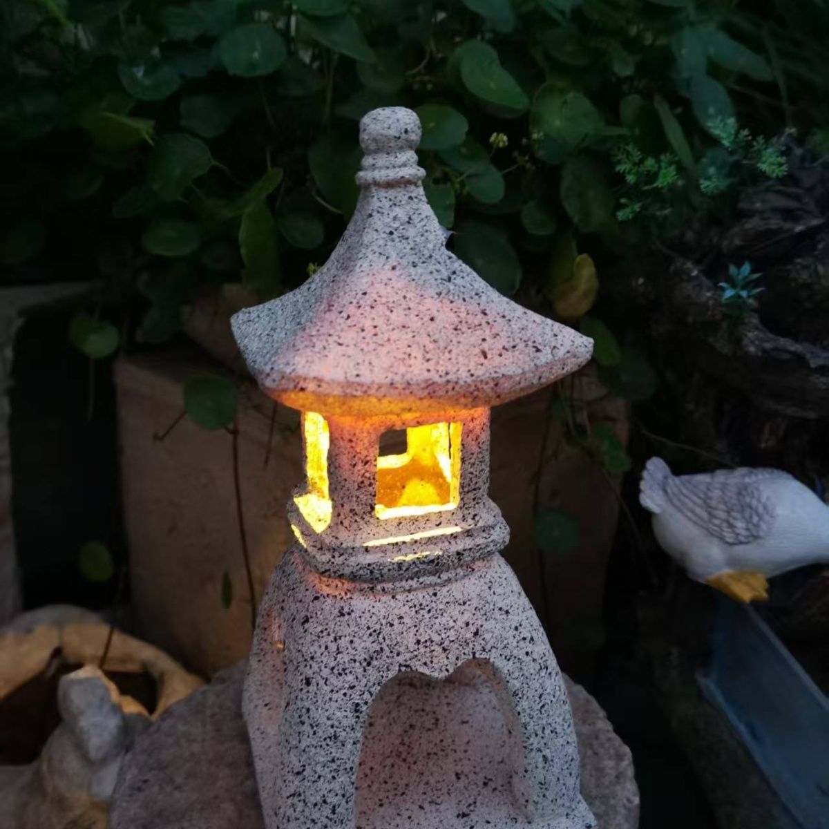 Pagoda Solar Decor Garden Ligh - огляд і ціна Japanese Lighting Decor