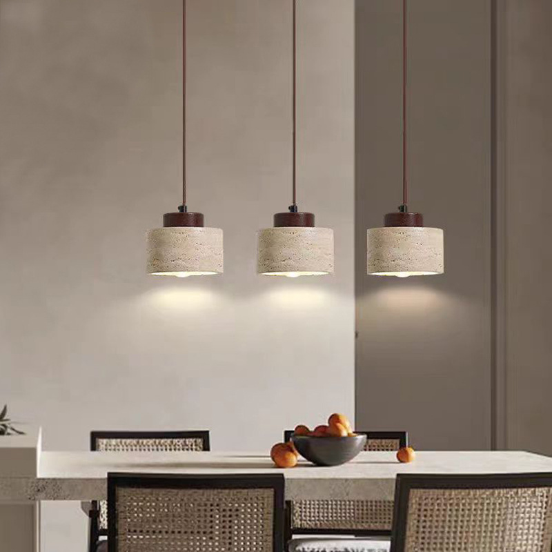 Natural Yellow Cave Stone Pend - огляд і ціна Japanese Lighting Decor