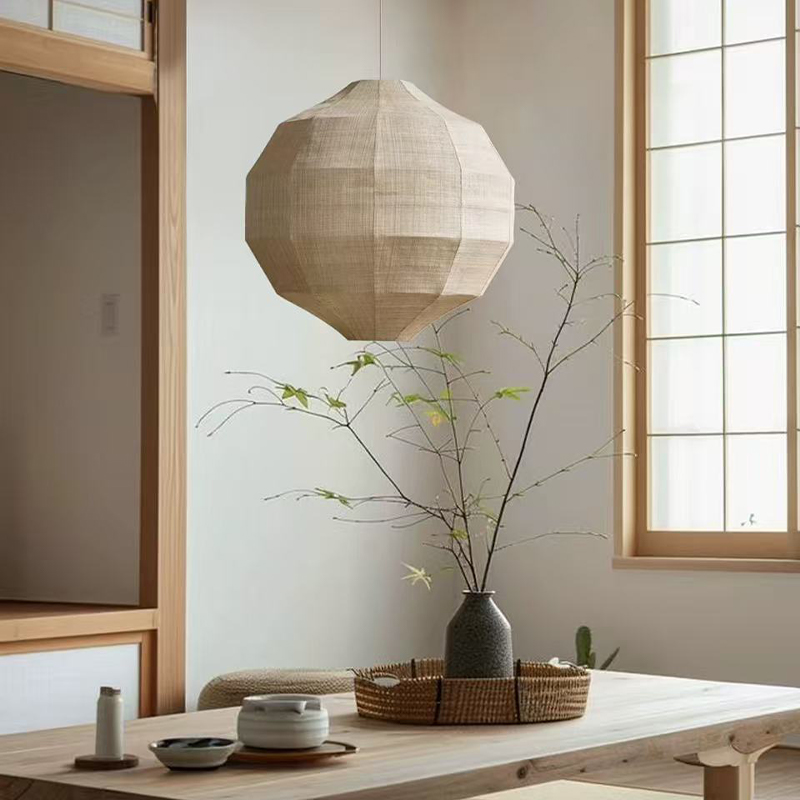 Japanese Wabi Sabi Fabric E27  - огляд і ціна Japanese Lighting Decor
