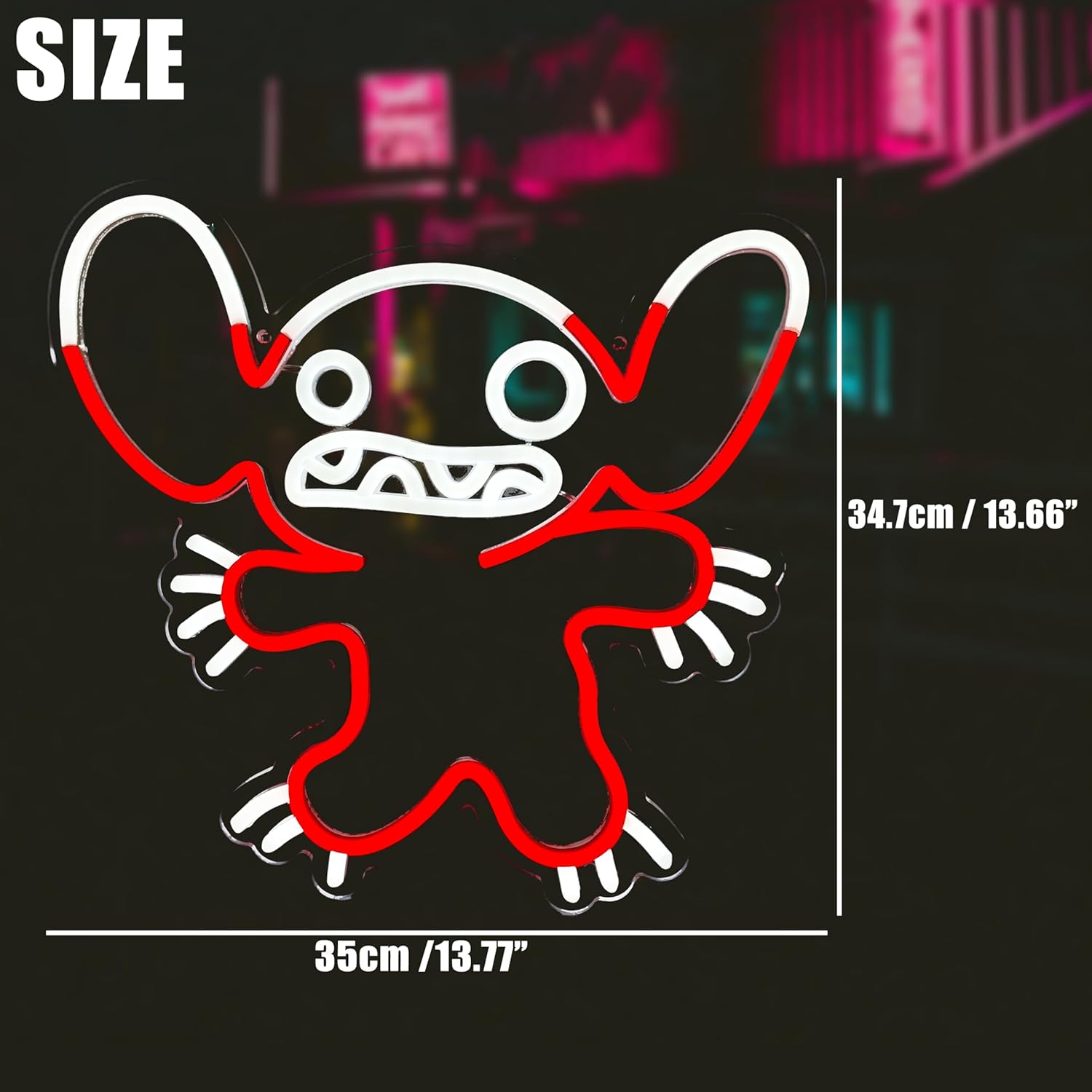 Stitch Neon Sign LED Anime Neo - огляд і ціна Decor Lighting Fans