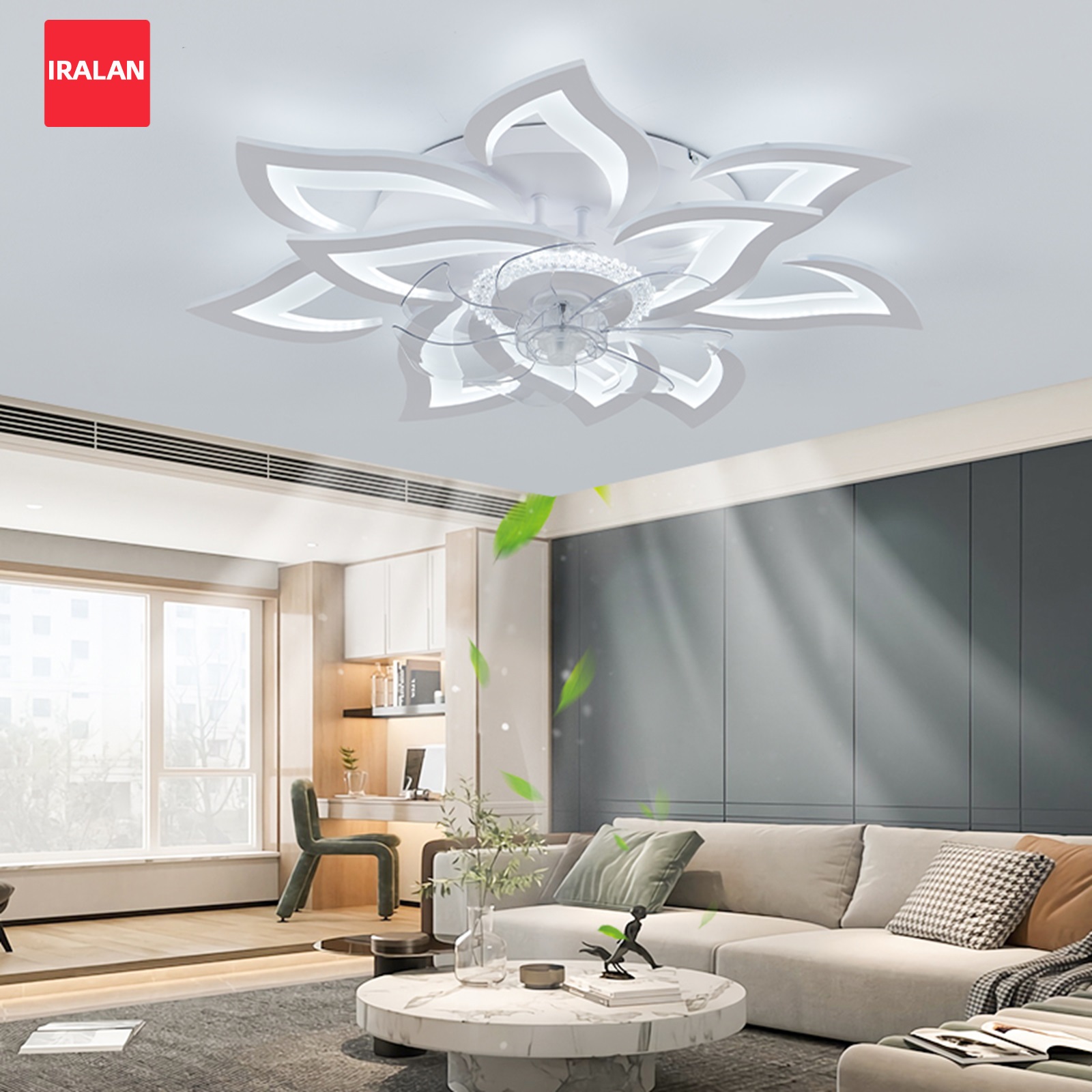Flower Ceiling Fan with Lighti - огляд і ціна Decor Lighting Fans
